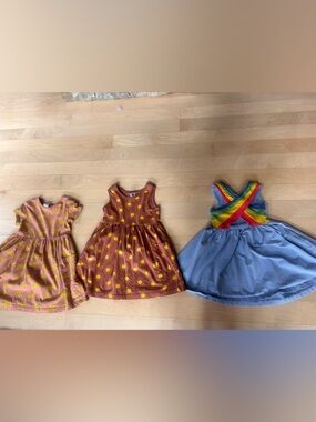 Hanna Andersson Dress Bundle 4T